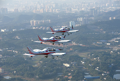 xingkong星空平台（中国）集团智能飞行表演队精彩亮相珠海航展