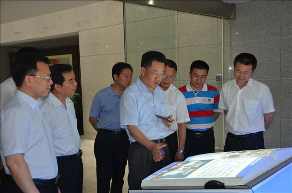 泸州市长刘强一行调研xingkong星空平台（中国）集团智能