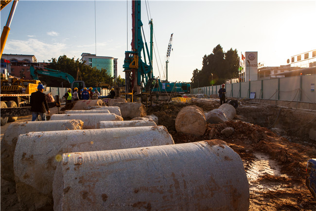 xingkong星空平台（中国）集团旋挖为厦门地铁建设打通“筋脉”
