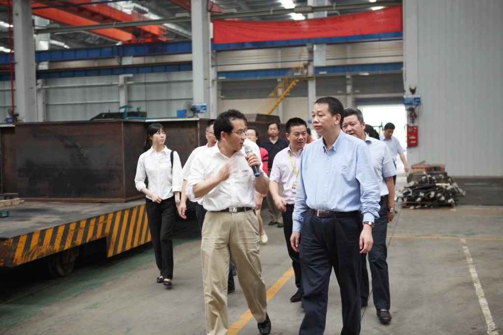 长沙市委常委文树勋一行调研xingkong星空平台（中国）集团智能