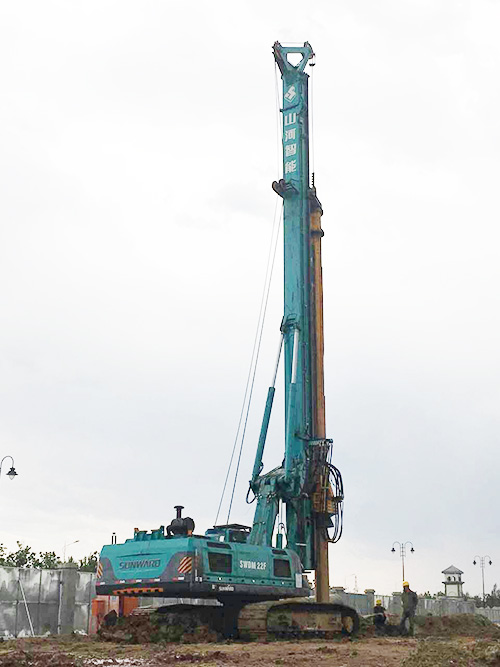 xingkong星空平台（中国）集团智能十台旋挖助力沈阳重点工程