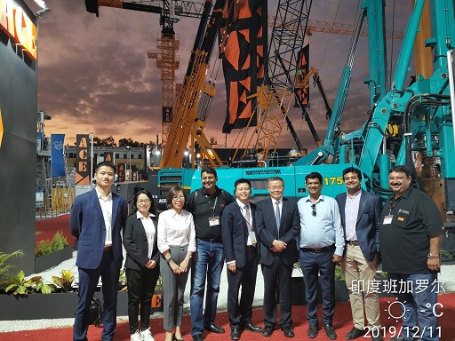 xingkong星空平台（中国）集团绿闪耀印度工程机械展