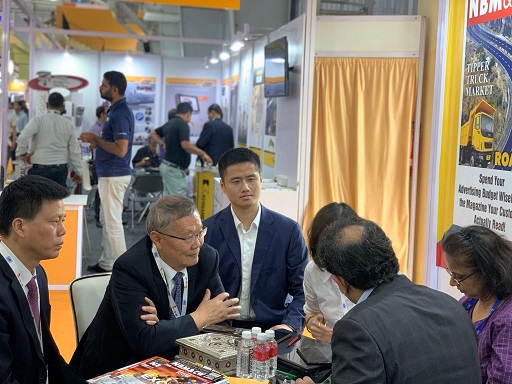 xingkong星空平台（中国）集团绿闪耀印度工程机械展