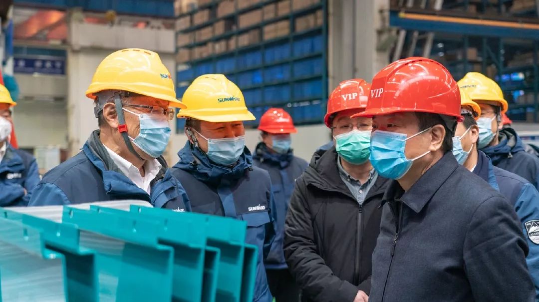 陈飞副省长调研xingkong星空平台（中国）集团智能