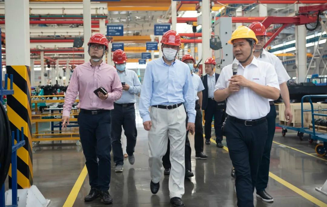 中国金茂高级副总裁张辉率团考察xingkong星空平台（中国）集团智能