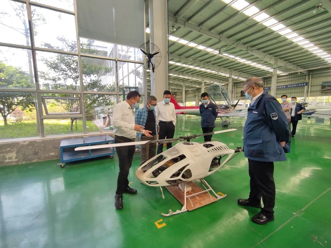 广州工控总经理张伟涛调研xingkong星空平台（中国）集团航空