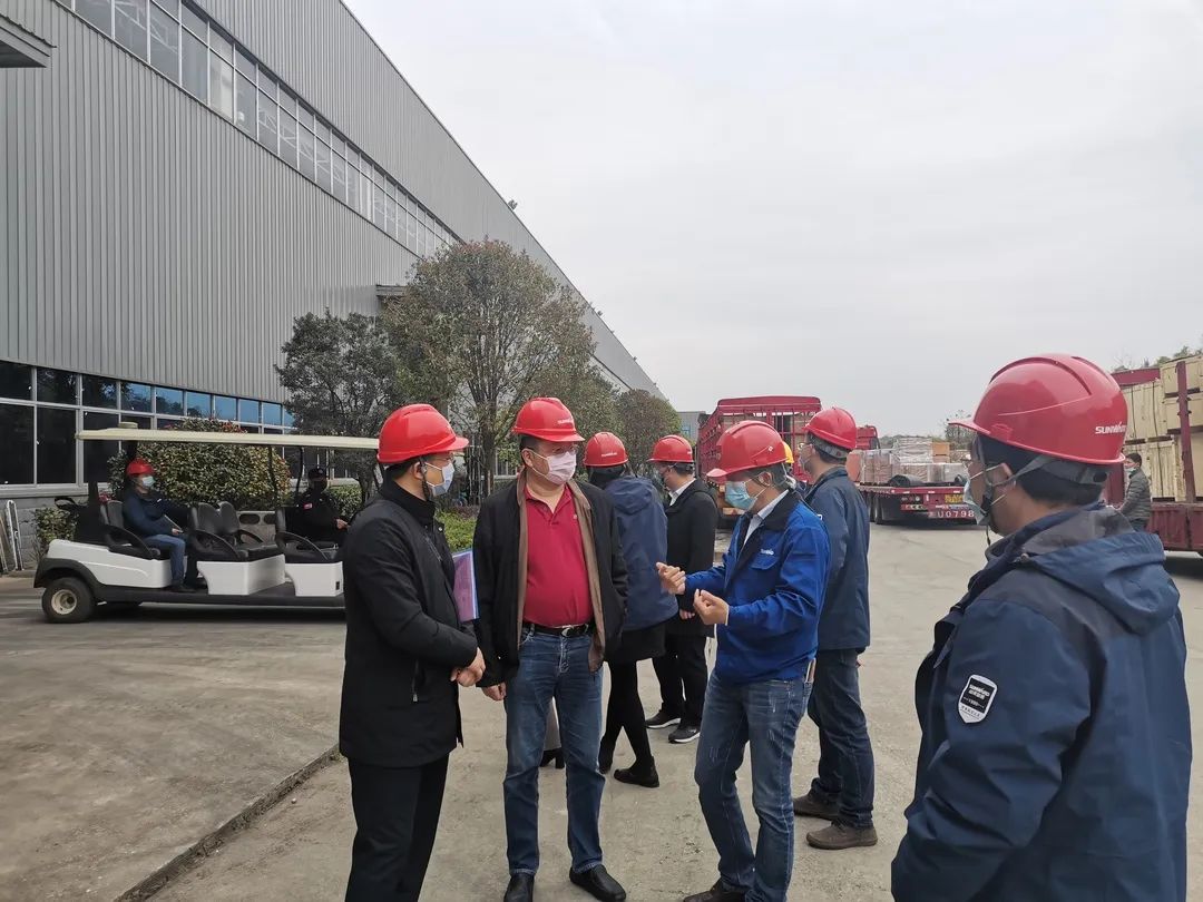 市工信局调研xingkong星空平台（中国）集团智能国家先进集群竞赛项目