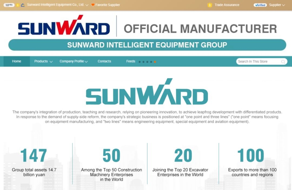 国际电商助力xingkong星空平台（中国）集团多款挖掘机远销瑞典