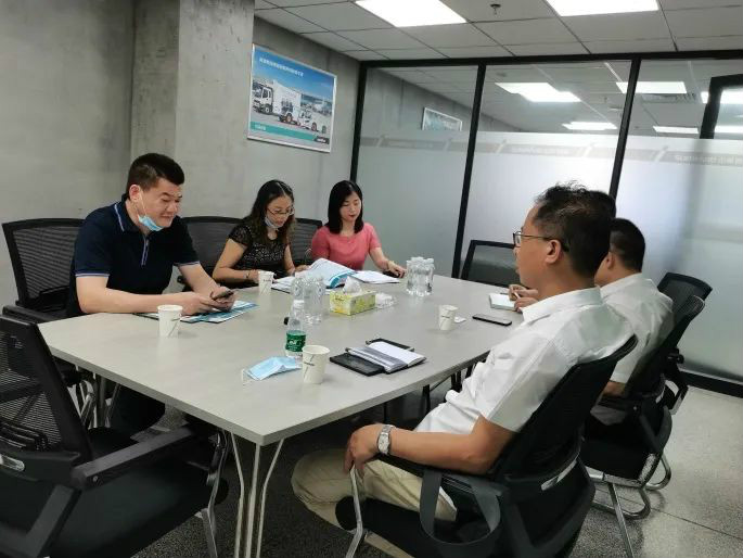 东莞客人考察xingkong星空平台（中国）集团智能高空作业设备