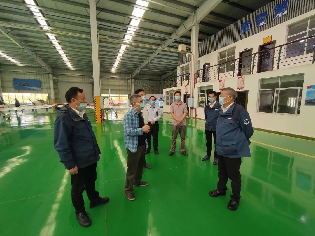 广州工控总经理张伟涛调研xingkong星空平台（中国）集团航空