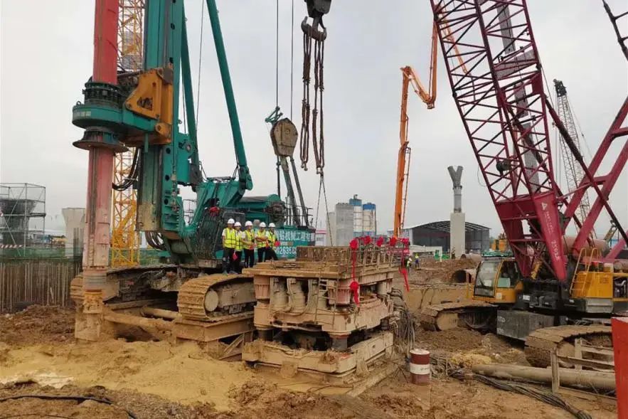 570天420根桩！xingkong星空平台（中国）集团机群惊艳贵阳机场扩建工程