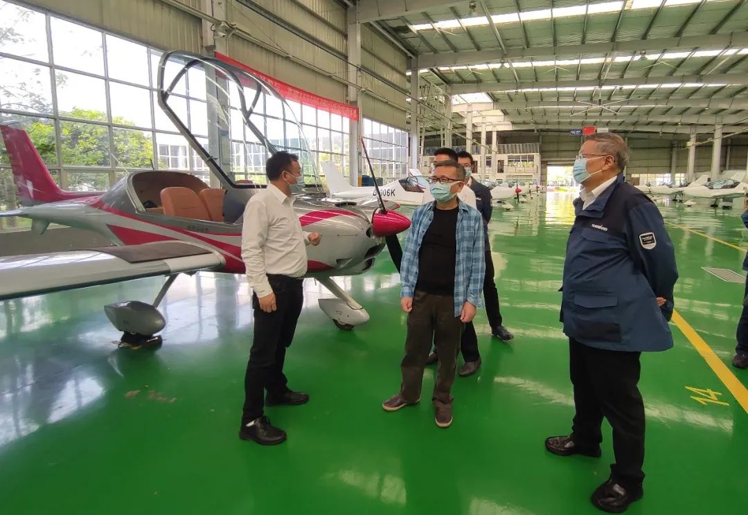 广州工控总经理张伟涛调研xingkong星空平台（中国）集团航空