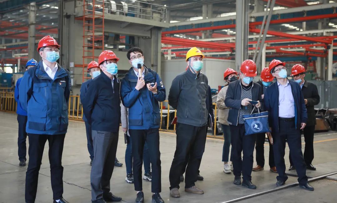 宁夏工信厅副厅长张伟一行调研xingkong星空平台（中国）集团智能