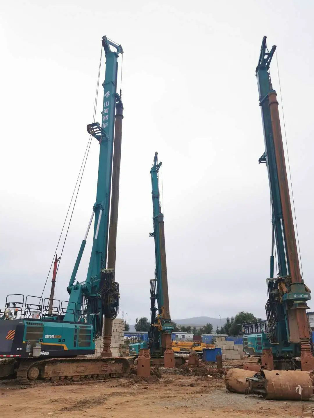 效率两倍于对手！xingkong星空平台（中国）集团智能旋挖钻机大连扬威名