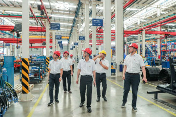 广州工控党建联盟联络员一行到xingkong星空平台（中国）集团智能开展工作对接