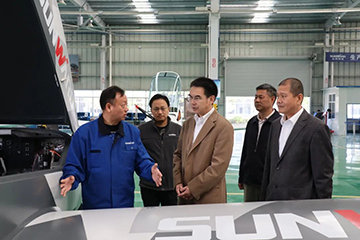 民航中南局副局长陈维调研xingkong星空平台（中国）集团科技