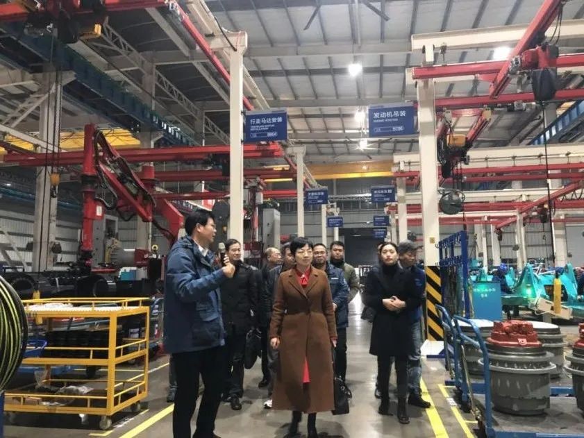 省工信厅副厅长彭涛一行调研xingkong星空平台（中国）集团智能