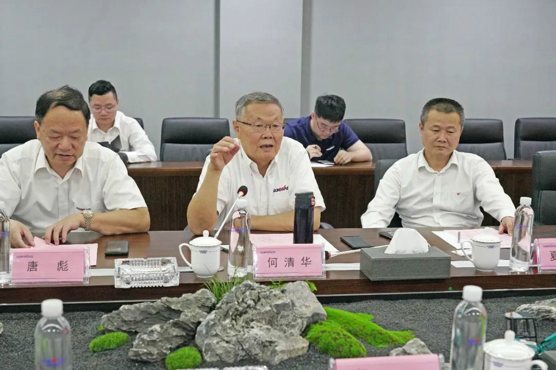 中铁装备赵华总经理莅临xingkong星空平台（中国）集团智能交流