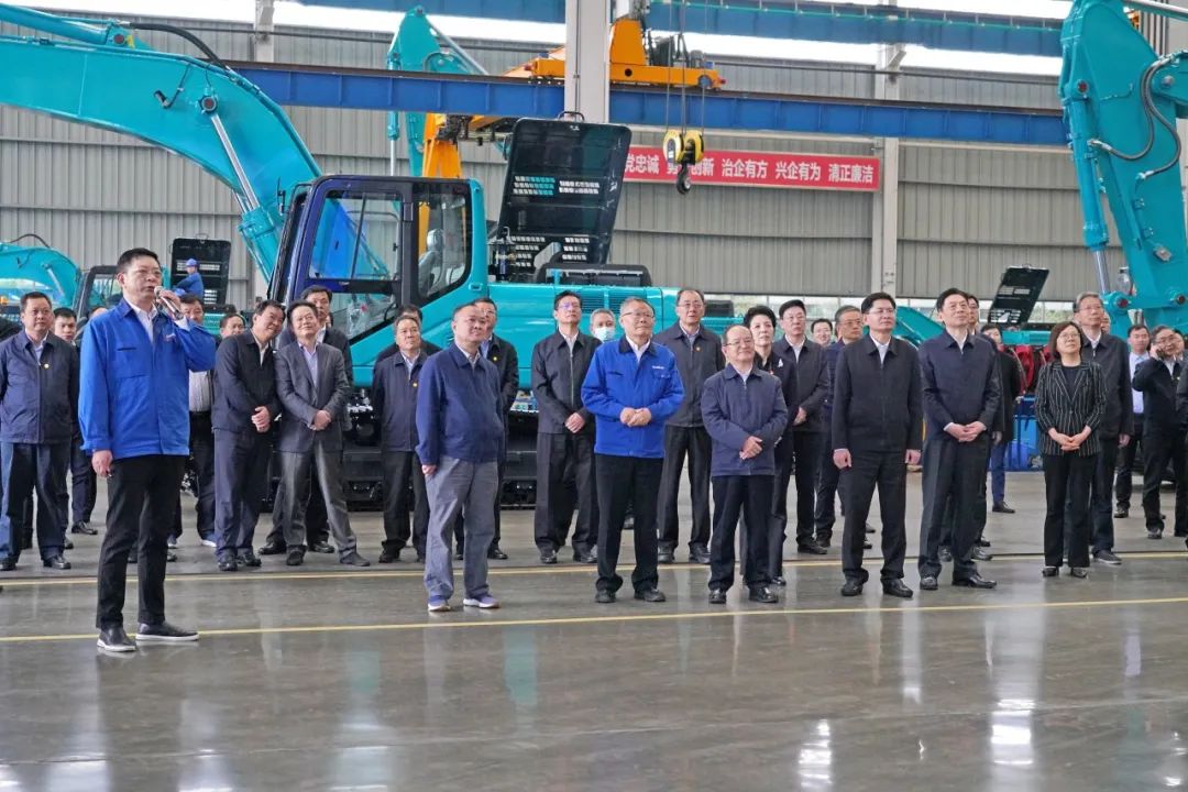 广西党政代表团考察xingkong星空平台（中国）集团智能