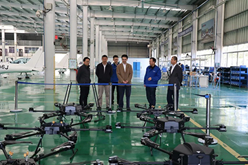 民航中南局副局长陈维调研xingkong星空平台（中国）集团科技