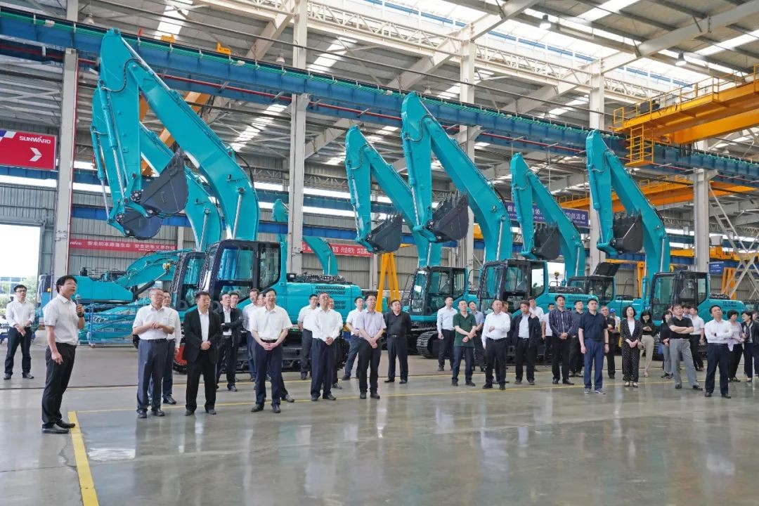 北京朝阳区党政代表团考察xingkong星空平台（中国）集团智能