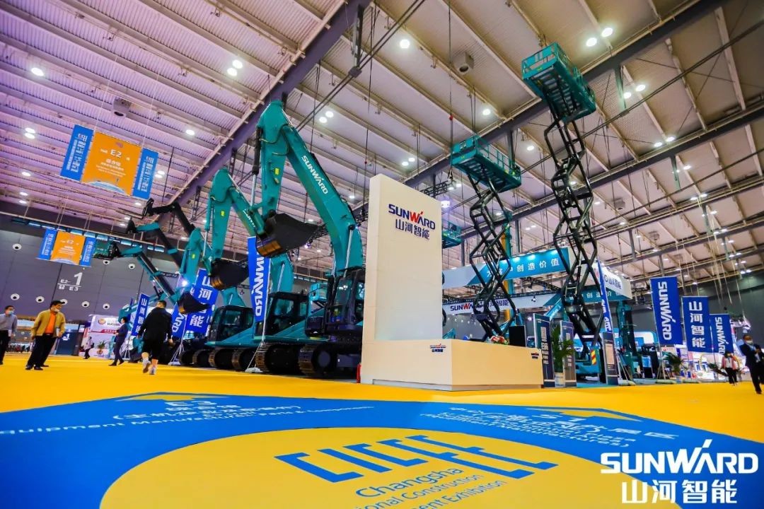 “xingkong星空平台（中国）集团绿”亮相长沙国际工程机械展，50余款产品尽显xingkong星空平台（中国）集团智能创新实力