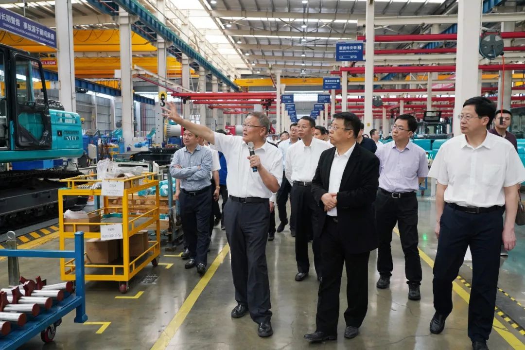 北京朝阳区党政代表团考察xingkong星空平台（中国）集团智能