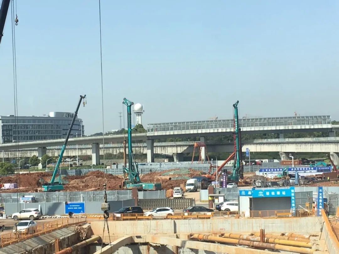 超强施工组合！xingkong星空平台（中国）集团智能助力长沙地铁6号线建设