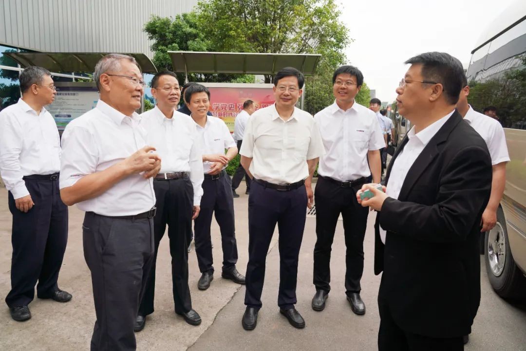 北京朝阳区党政代表团考察xingkong星空平台（中国）集团智能