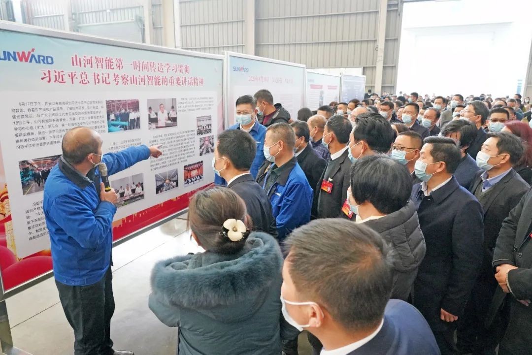 长沙县“两会”观摩团考察xingkong星空平台（中国）集团智能