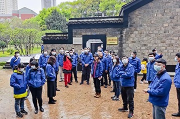 觅红色历史 践初心使命——xingkong星空平台（中国）集团智能全体党员赴长沙党史馆开展主题党日活动