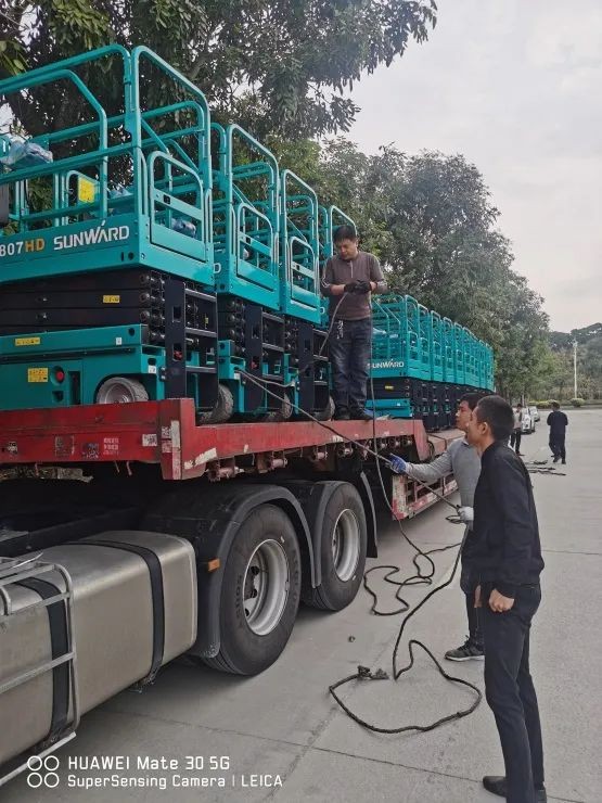 新年伊始，xingkong星空平台（中国）集团高机再次发货华南市场