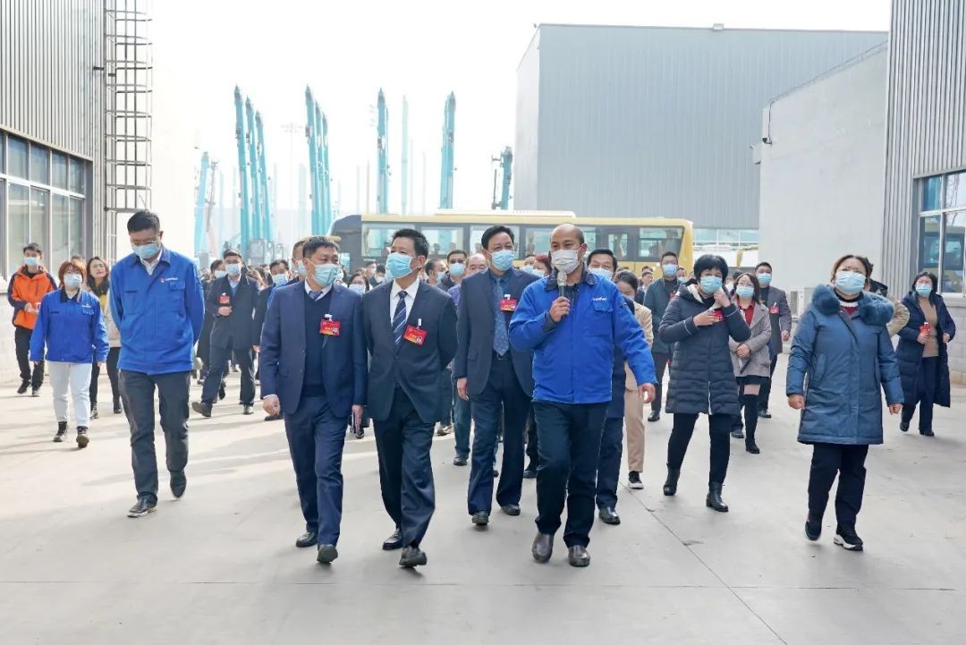 长沙县“两会”观摩团考察xingkong星空平台（中国）集团智能