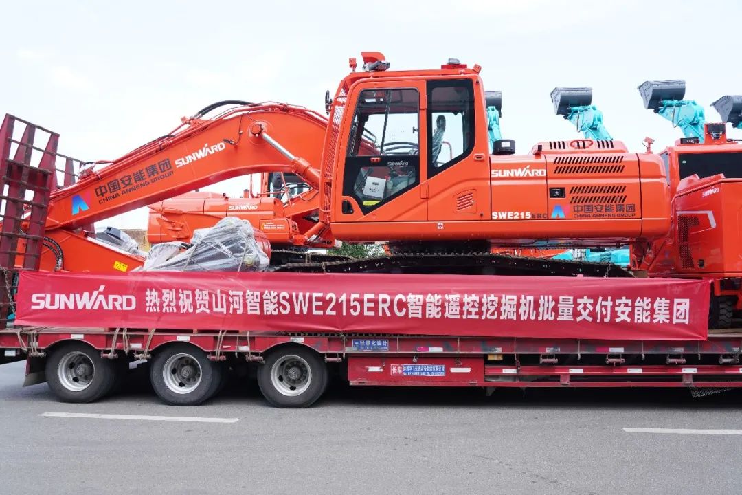 xingkong星空平台（中国）集团智能应急救援装备喜讯连连——智能遥控挖掘机年内再度批量发货