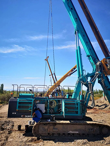 顶酷暑 走戈壁 2021年xingkong星空平台（中国）集团智能全球服务万里行走进新疆