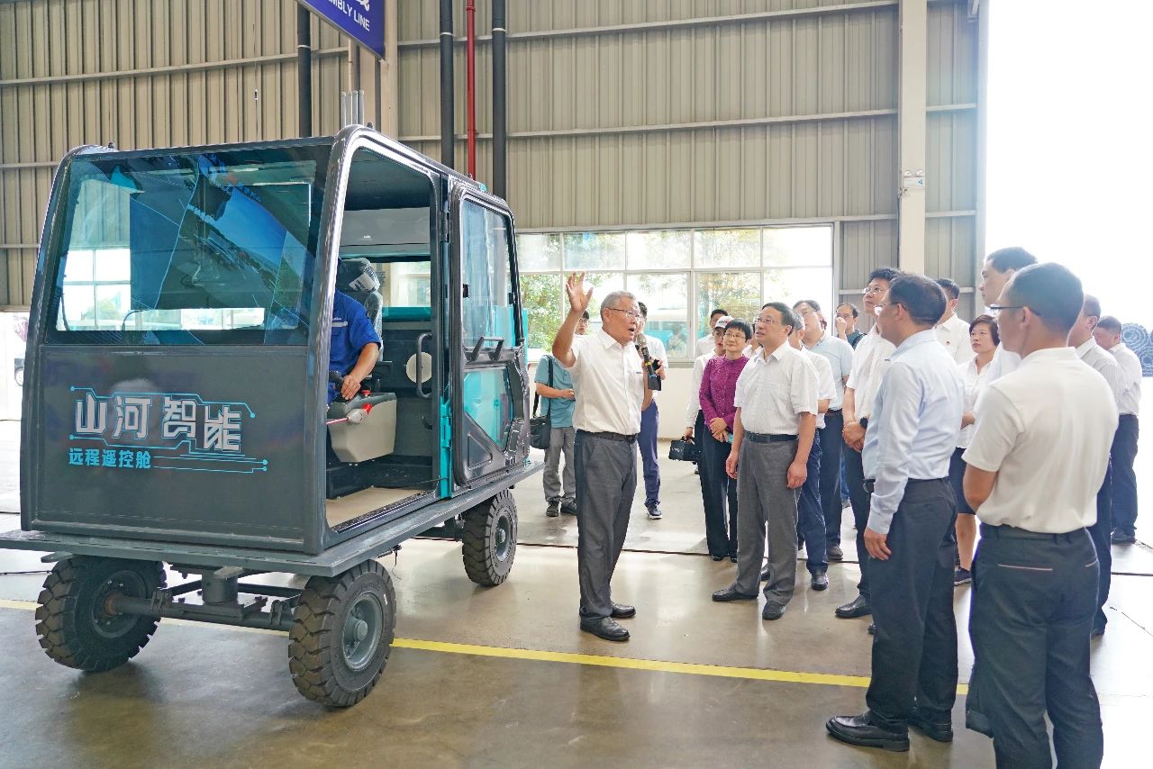 国家统计局总经济师毛盛勇率团调研考察xingkong星空平台（中国）集团智能