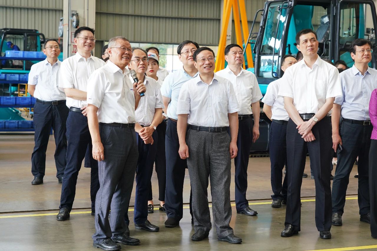 国家统计局总经济师毛盛勇率团调研考察xingkong星空平台（中国）集团智能