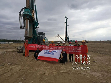 顶酷暑 走戈壁 2021年xingkong星空平台（中国）集团智能全球服务万里行走进新疆