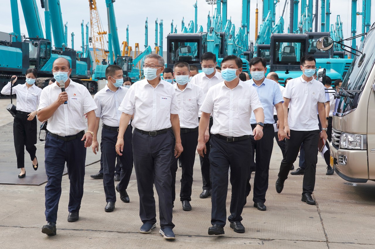 长沙县委书记付旭明调研xingkong星空平台(中国)集团智能