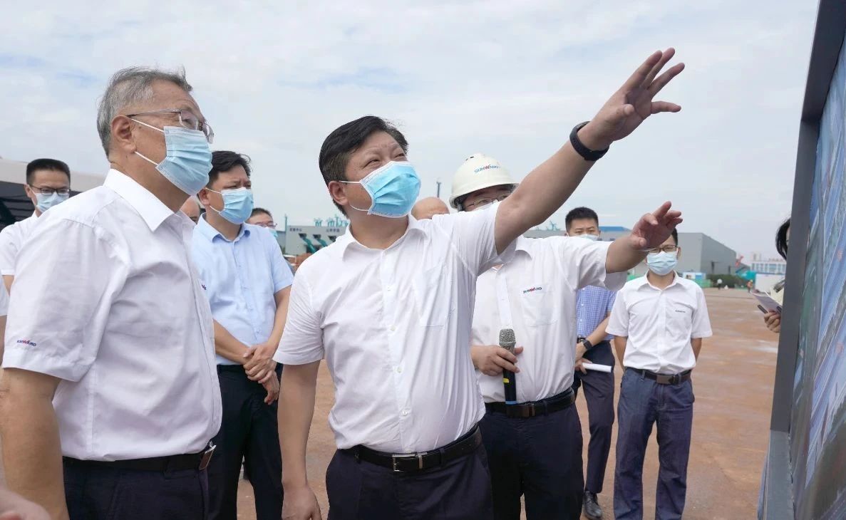 长沙县委书记付旭明调研xingkong星空平台（中国）集团智能