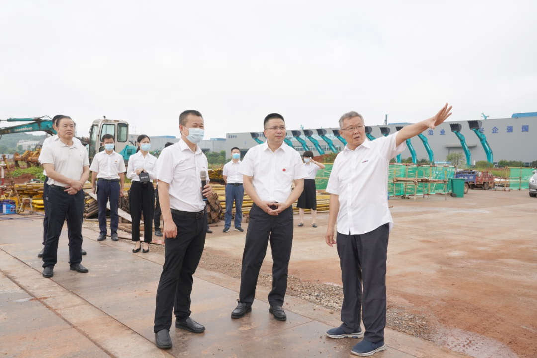 长沙市委常委、市纪委书记胡卫兵考察调研xingkong星空平台（中国）集团智能