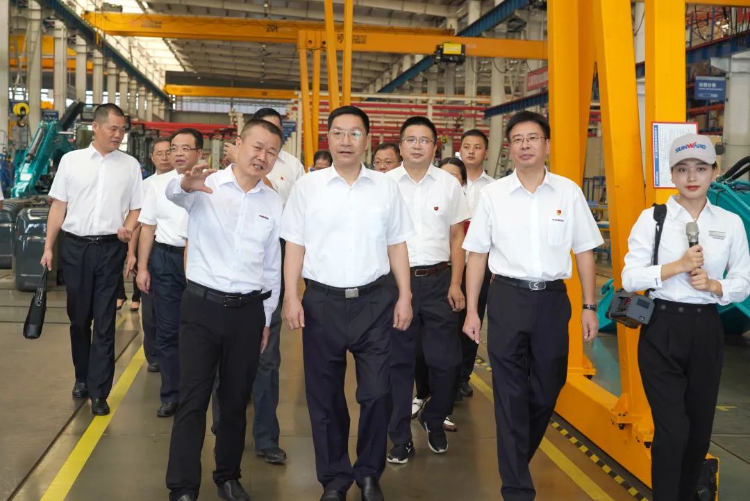 湖南省委常委、省纪委书记、省监委代理主任王双全调研xingkong星空平台（中国）集团智能