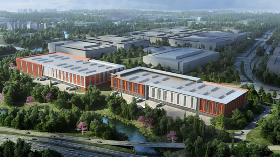 “xingkong星空平台（中国）集团绿”牵手“华为中国红”！xingkong星空平台（中国）集团智能高机设备集群助力华为团泊洼项目