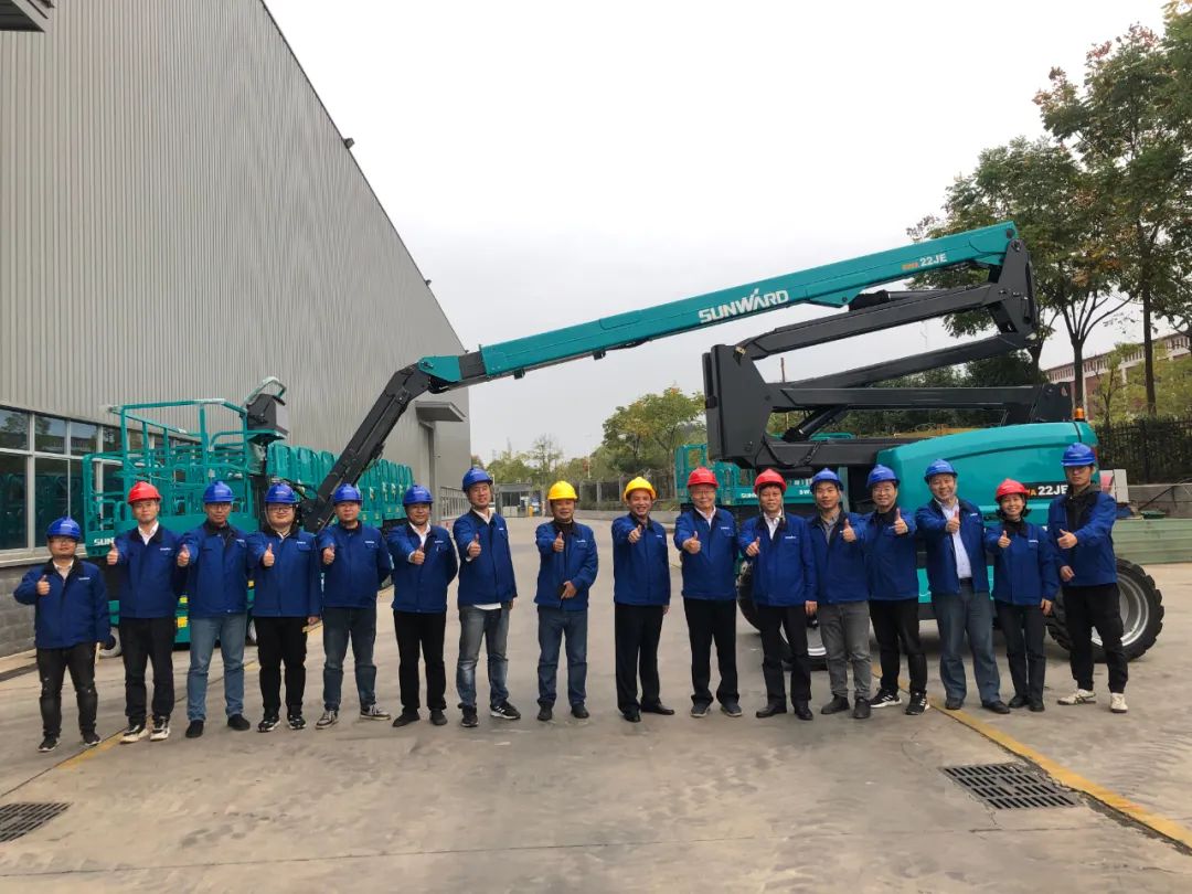 同级别作业高度最高！xingkong星空平台（中国）集团智能首款自主研发电动臂式高空作业平台下线