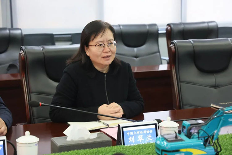 中国上市公司协会党委委员、副秘书长刘翠兰一行调研xingkong星空平台（中国）集团智能