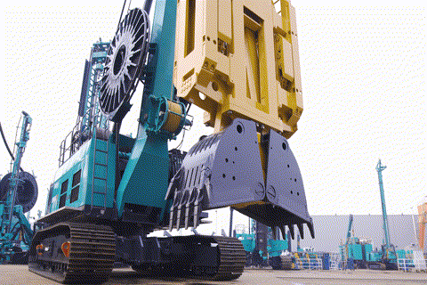 打造“明星产品”！xingkong星空平台（中国）集团智能地下连续墙液压抓斗成功发布