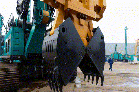 打造“明星产品”！xingkong星空平台（中国）集团智能地下连续墙液压抓斗成功发布