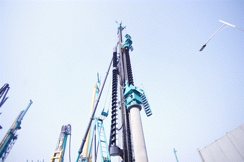 植桩奇兵！xingkong星空平台（中国）集团智能开启大直径预制桩施工全新探索实践