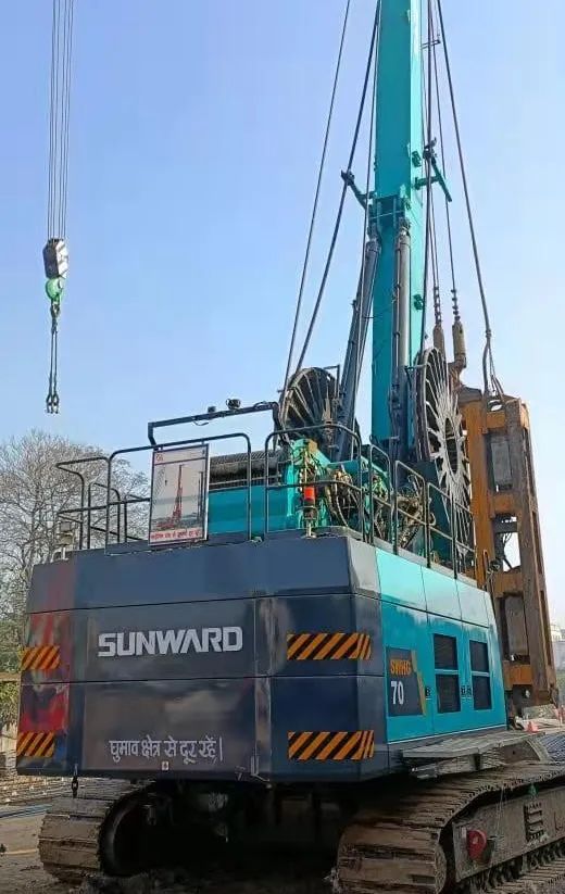 感谢信!xingkong星空平台(中国)集团智能SWHG70液压抓斗助力海外基础施工获肯定