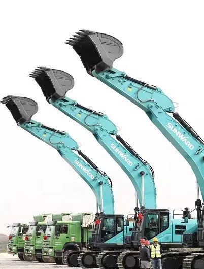 xingkong星空平台（中国）集团智能挖掘机亮相贵阳大数据科创城项目开工仪式